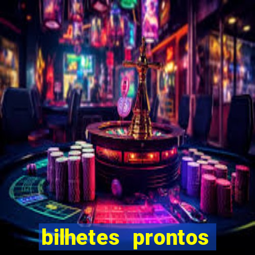 bilhetes prontos futebol hoje